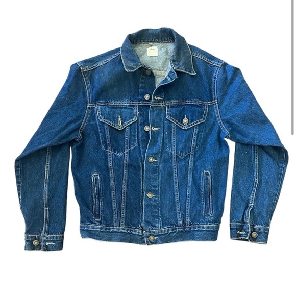 Disney Embroidered Denim Trucker Looney Tunes Blue Jean Jacket, Unisex Size S - Picture 4 of 11